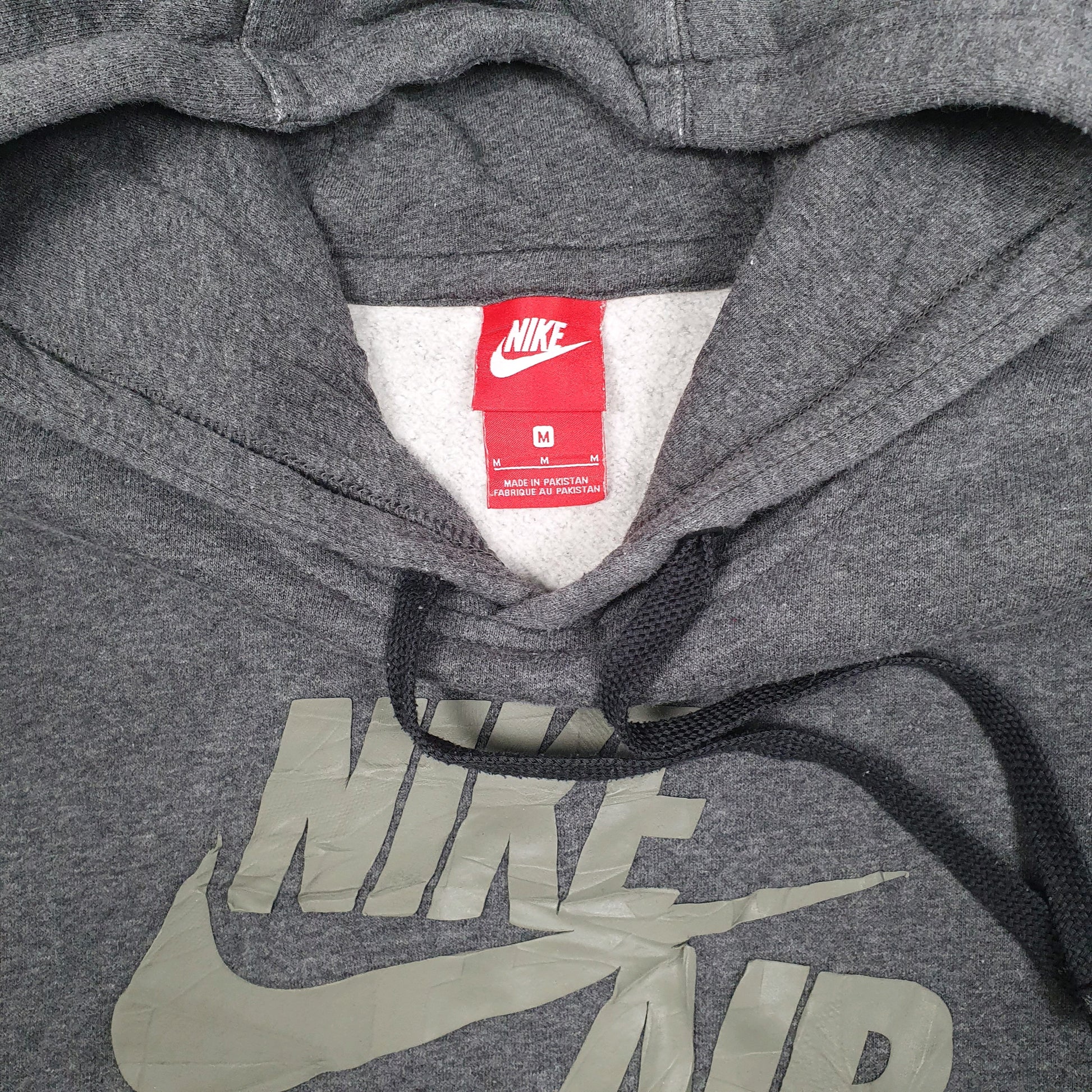 Mens Grey Nike  Hoodie Jumper