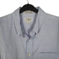 Mens Blue L.L.Bean Vintage 90s  Shirt