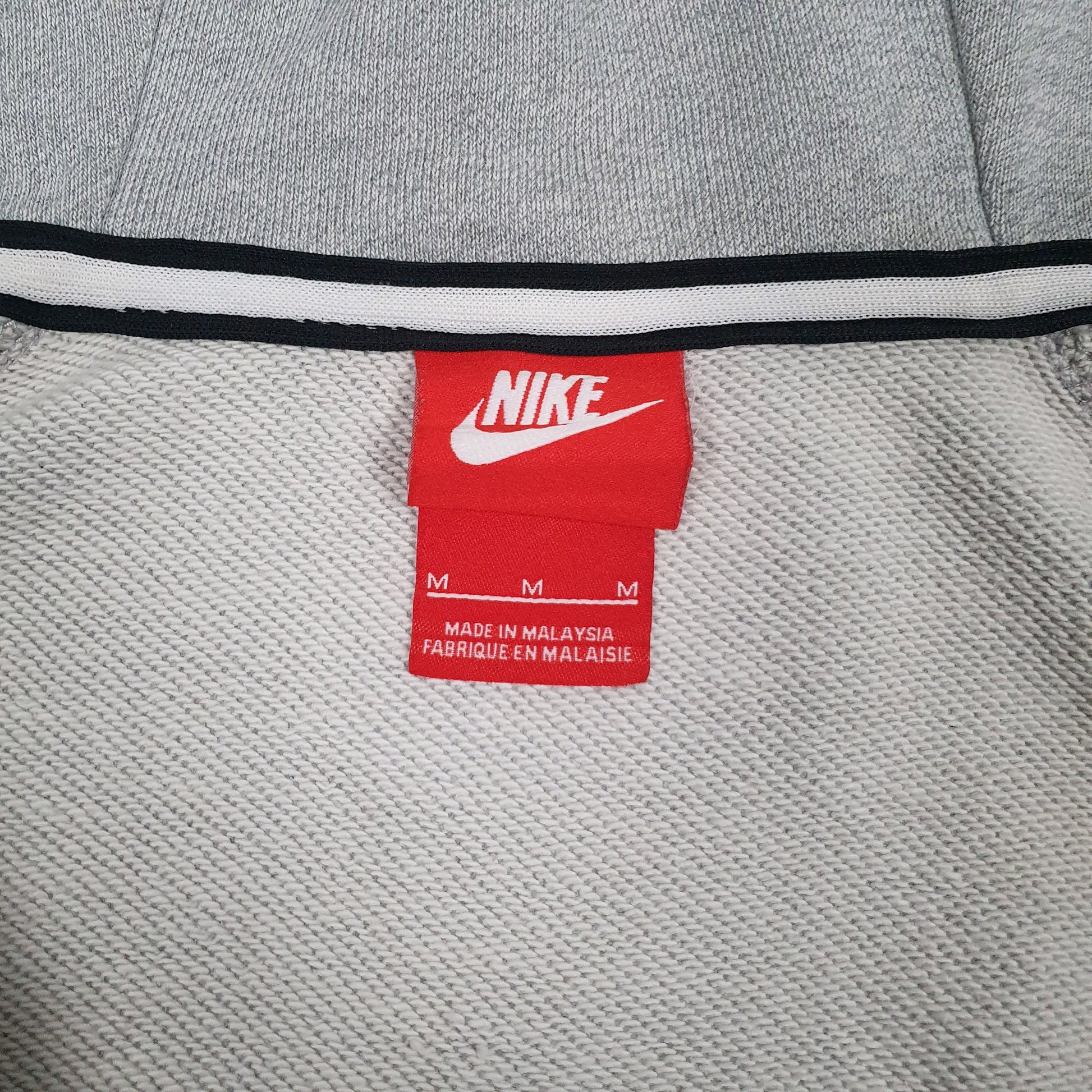 Mens Grey Nike  Full Zip Jumper