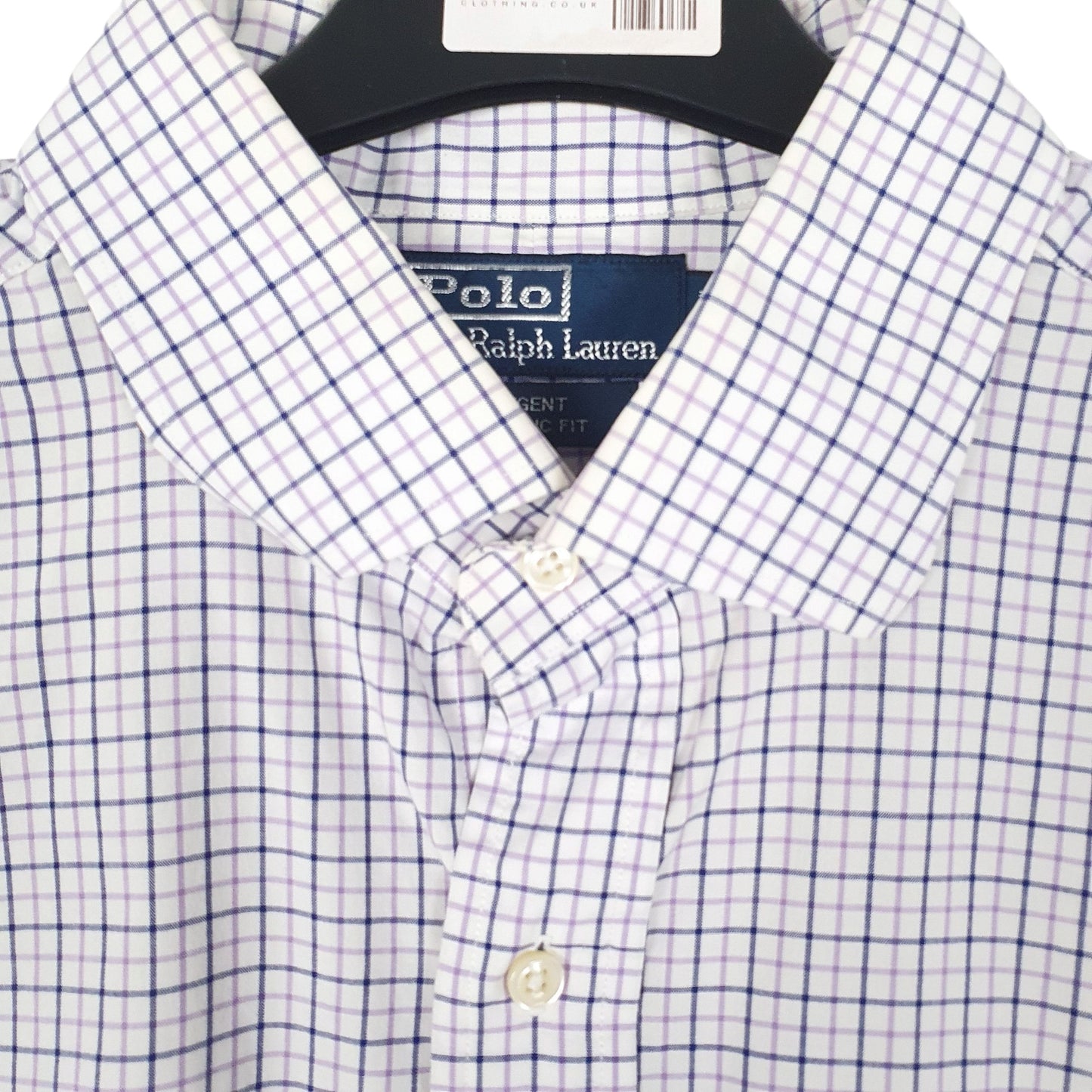 Mens White Polo Ralph Lauren Regent  Shirt