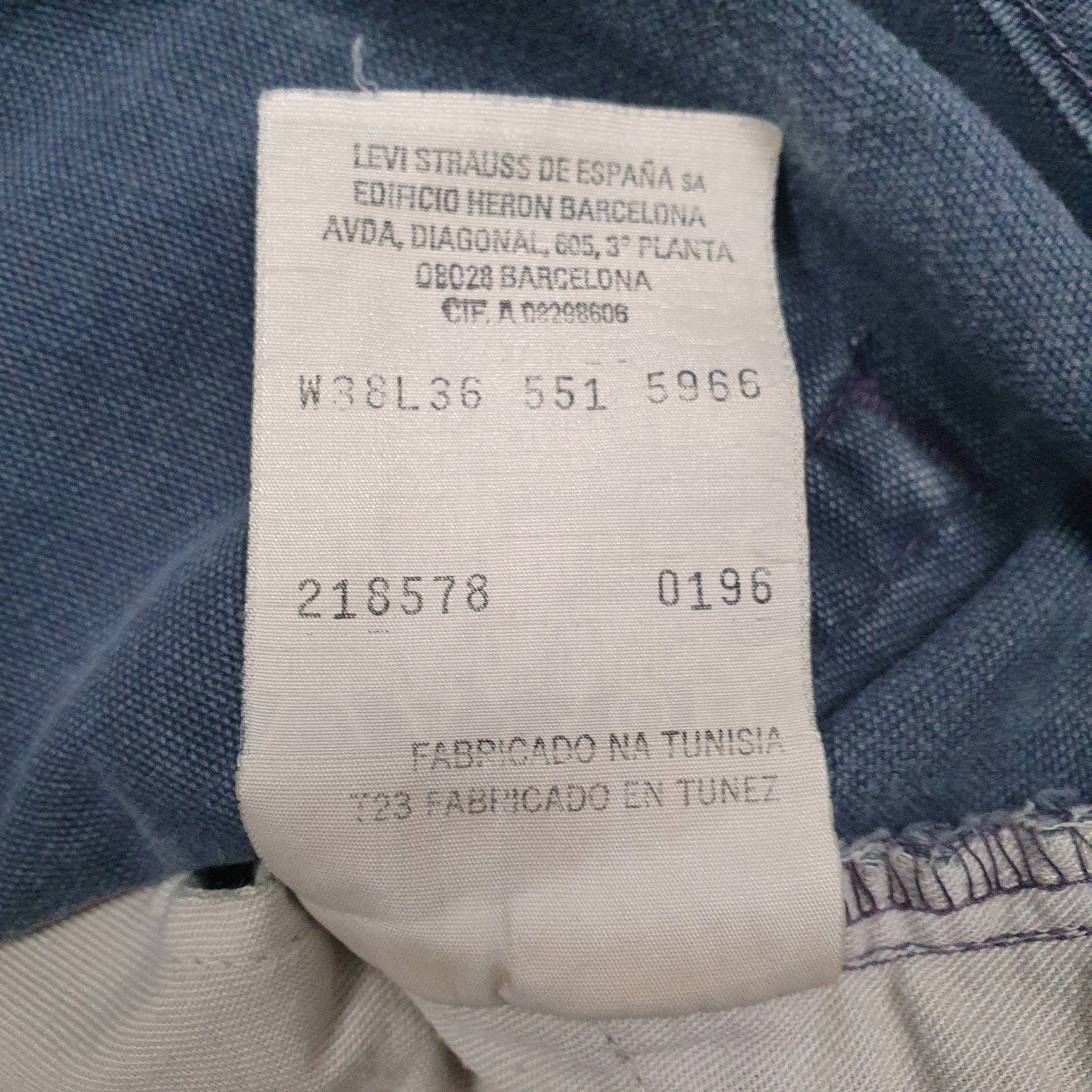 Mens Blue Levis Vintage 90s  Jeans