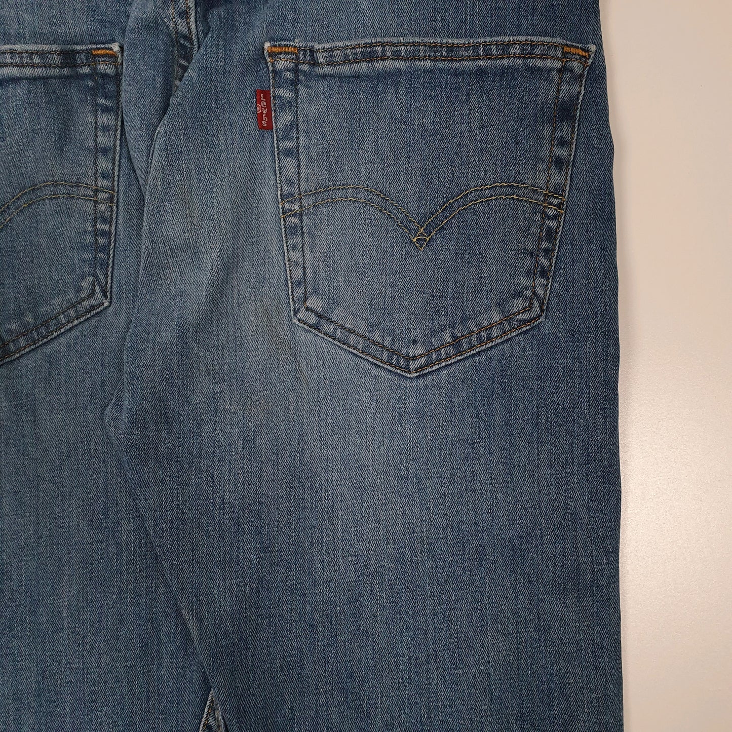 Mens Blue Levis Slim  Jeans