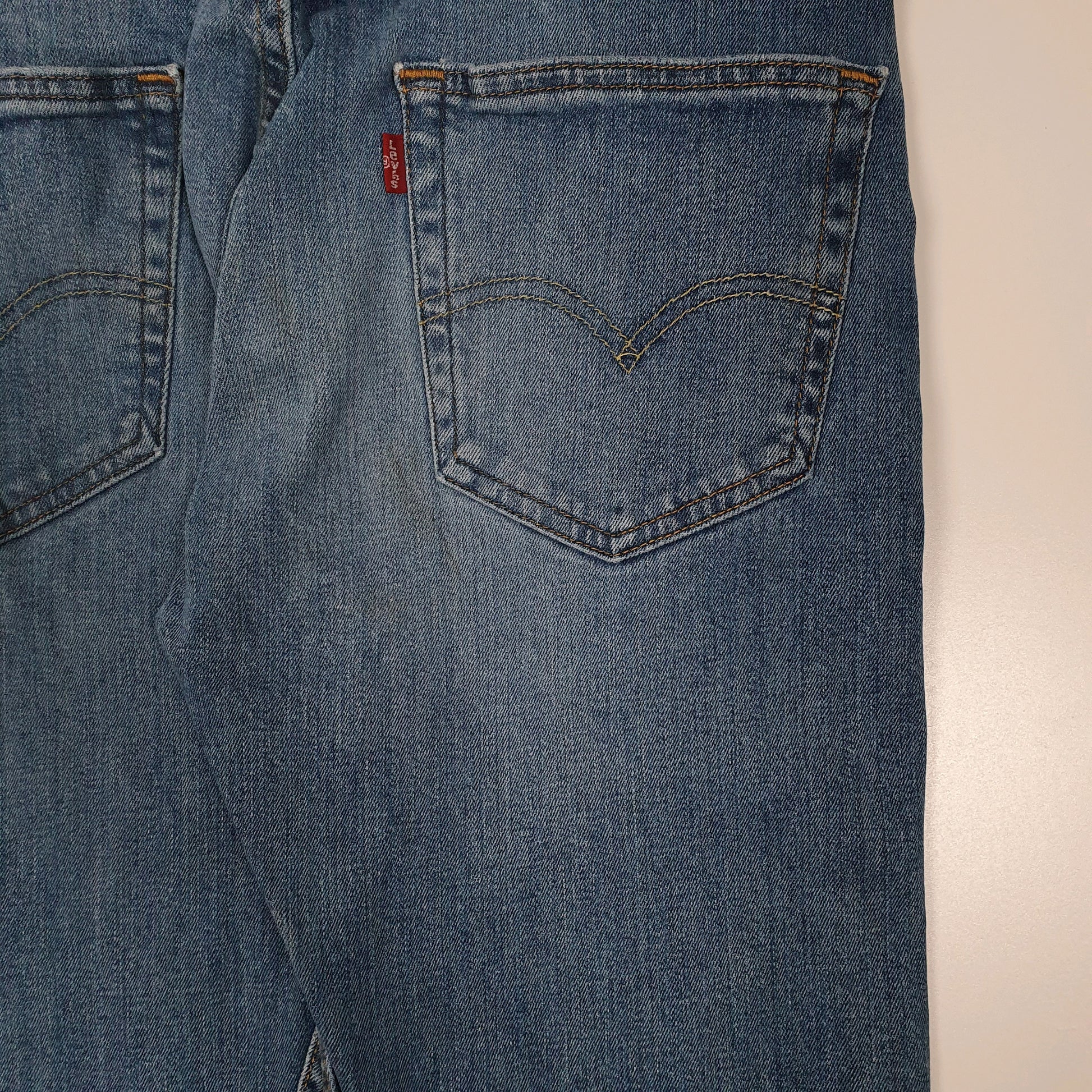 Mens Blue Levis Slim  Jeans