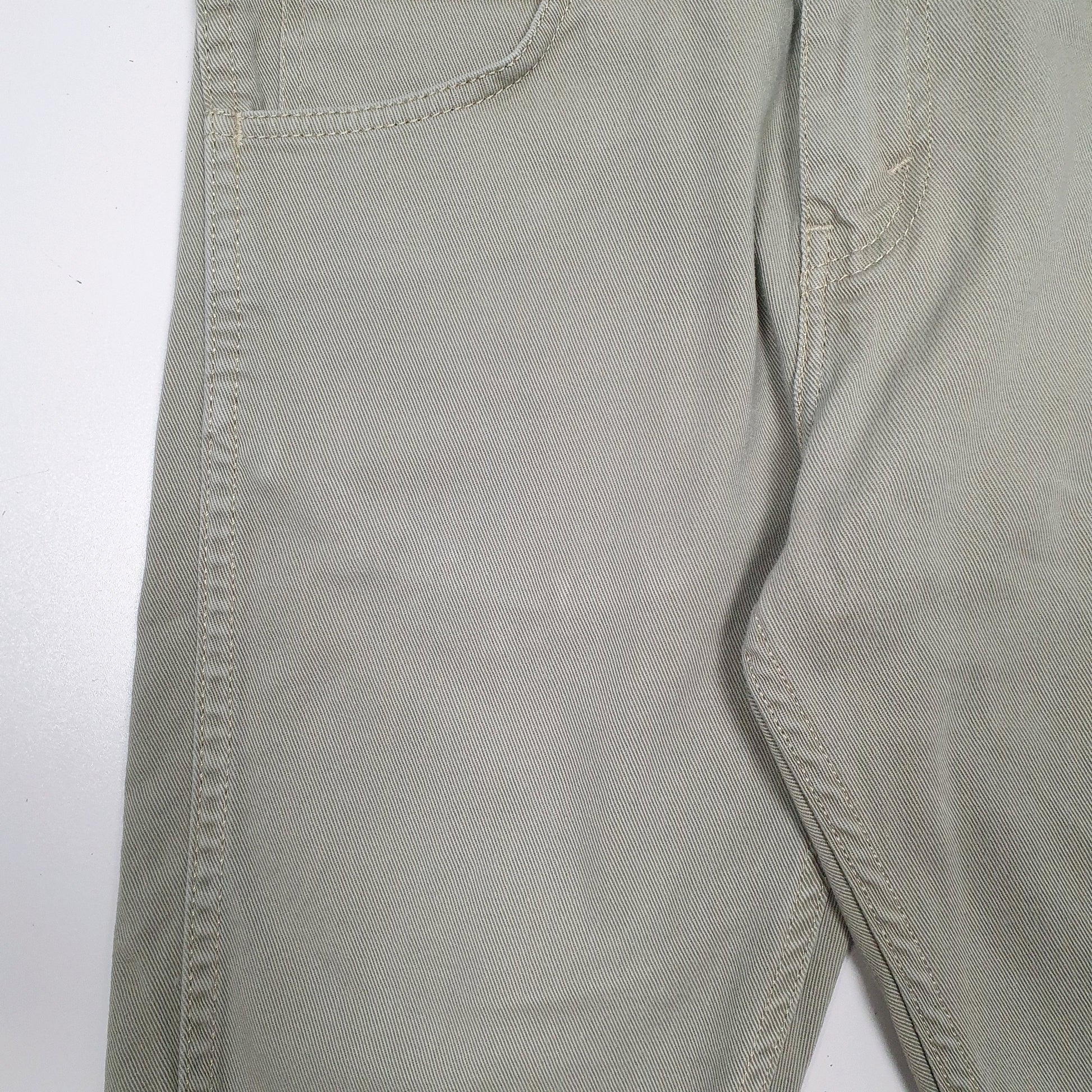 Mens Green Levis 513 Cut Off  Shorts