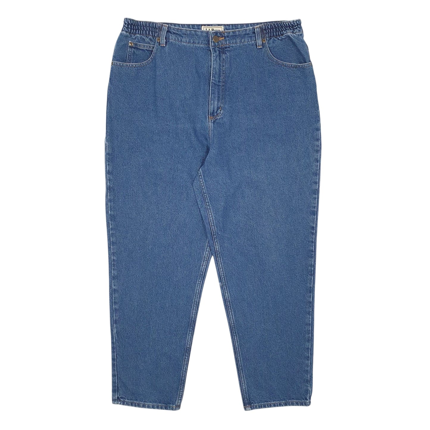 Womens Blue L.L.Bean  Relaxed JeansW36 L28