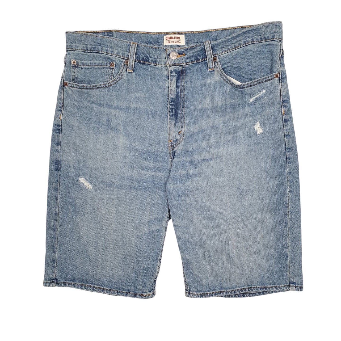 Mens Blue Levis Signature Denim Shorts