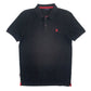 Mens Black US Polo Assn  Short Sleeve Polo Shirt