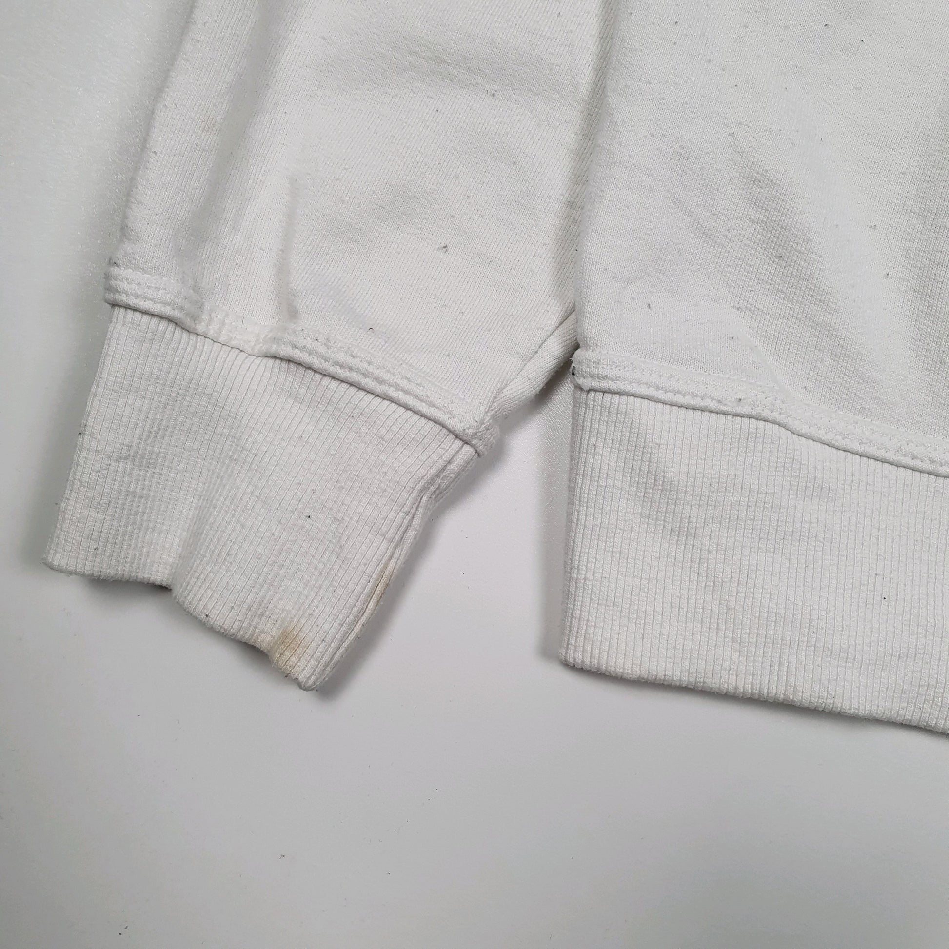 Mens White Champion  Hoodie Jumper
