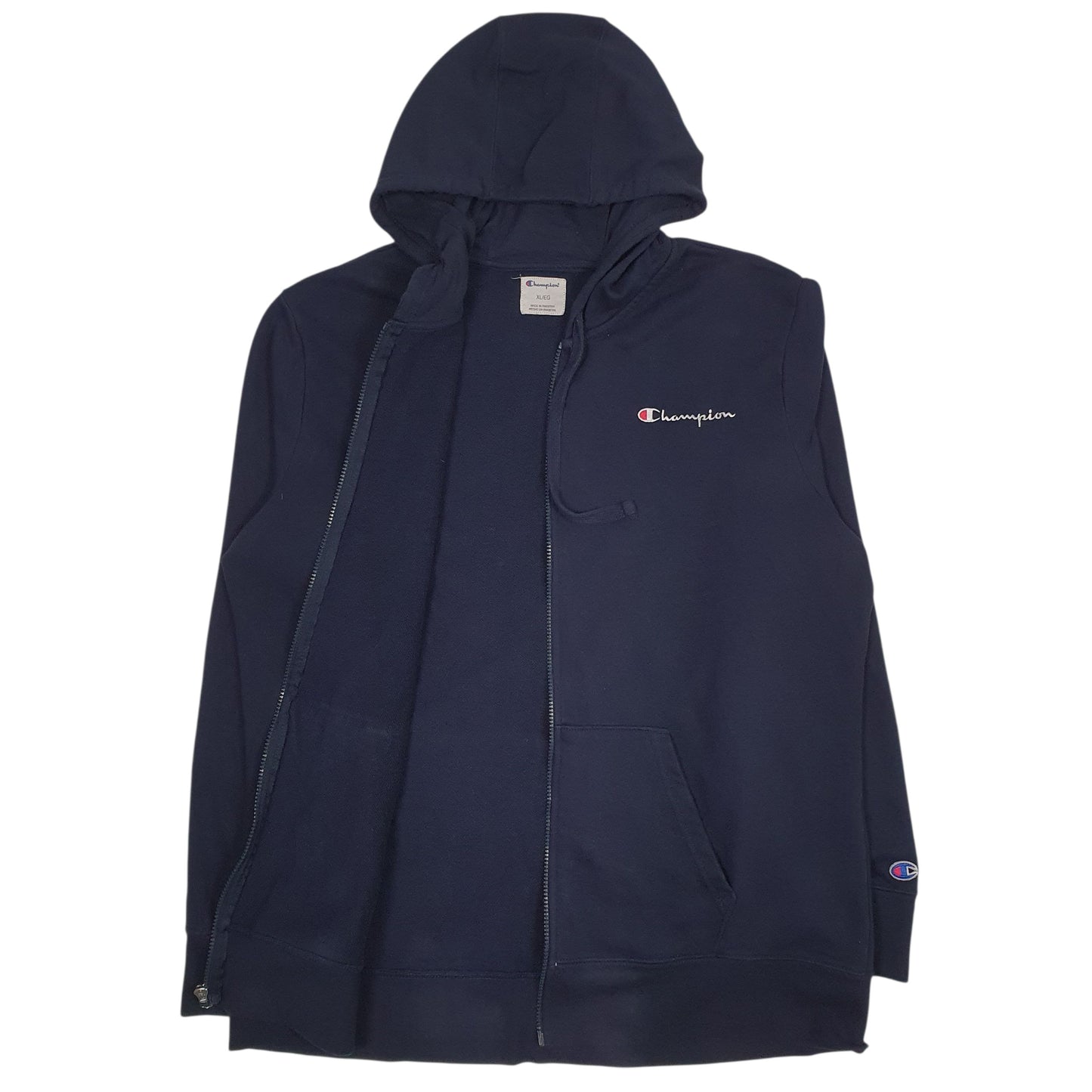 Mens Navy Champion  Full Zip Jumper