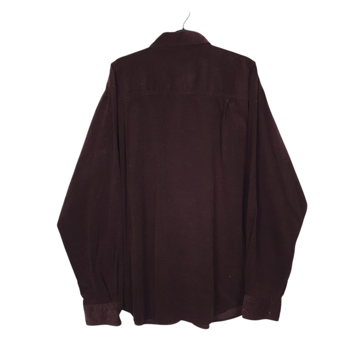 Mens Burgundy Woolrich Corduroy  Shirt