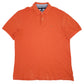 Mens Orange Tommy Hilfiger  Short Sleeve Polo Shirt
