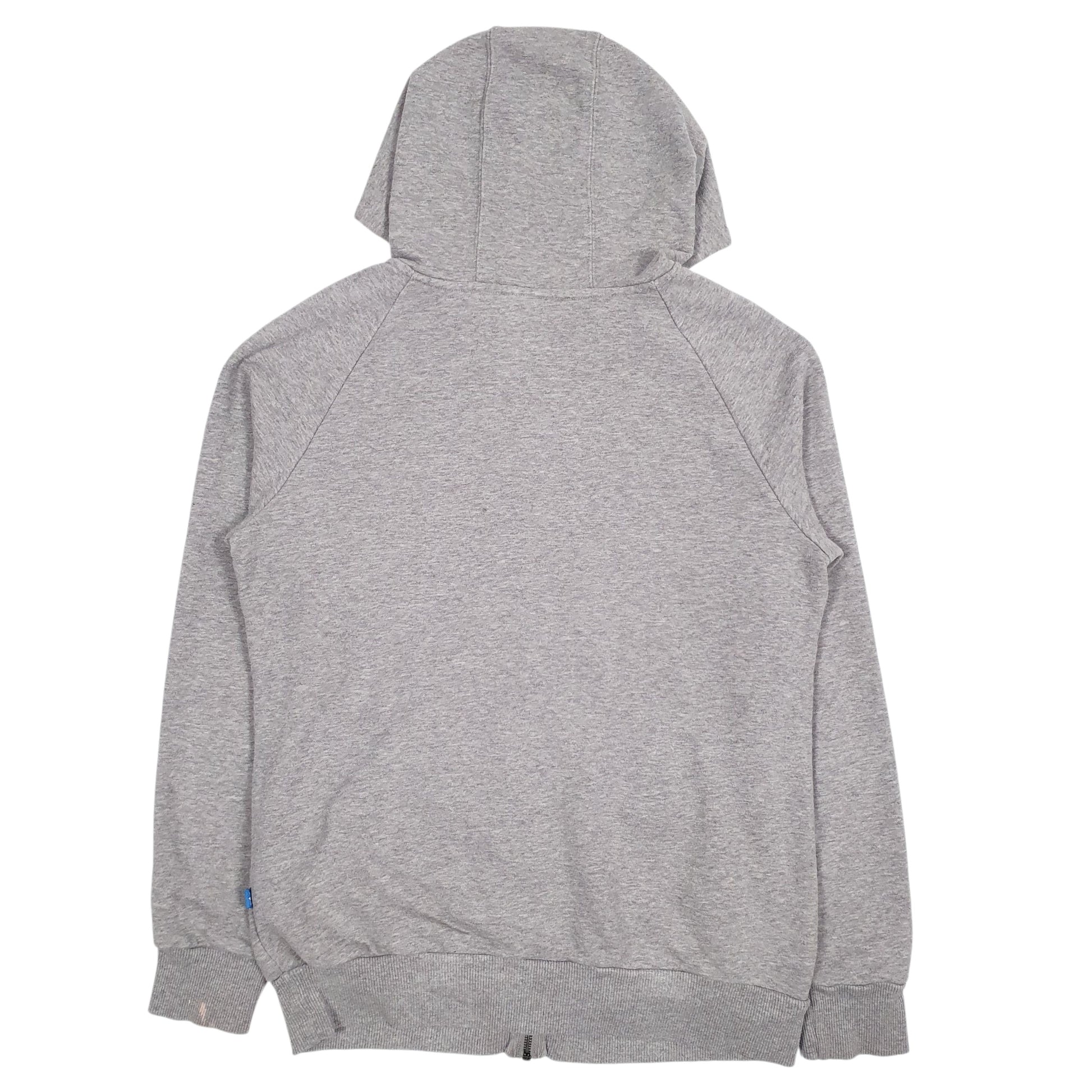 Womens Grey Adidas  Full Zip Jumper