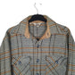 Mens Blue Woolrich Vintage 1980s Thick Shacket  Shirt