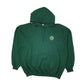 Mens Green Champion Vintage 2000s Landscaping Hoodie Jumper
