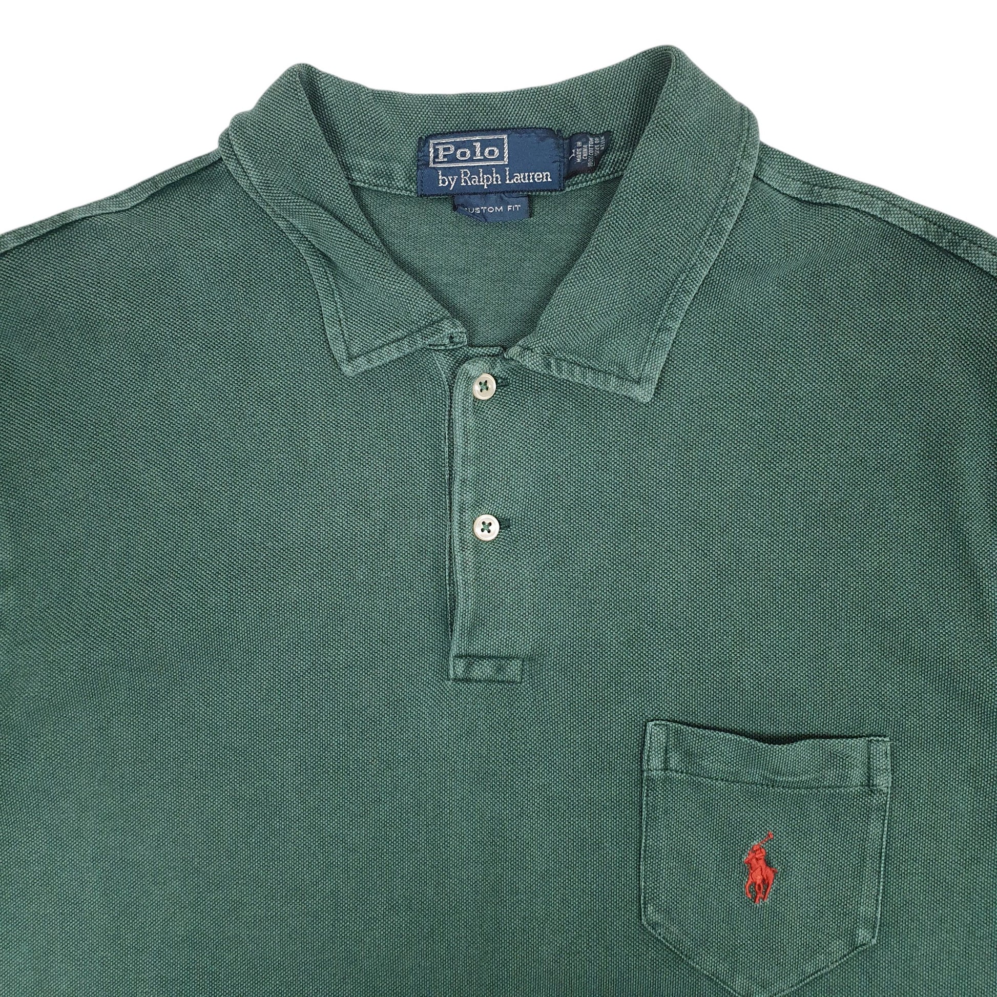 Mens Green Polo Ralph Lauren   Polo Shirt