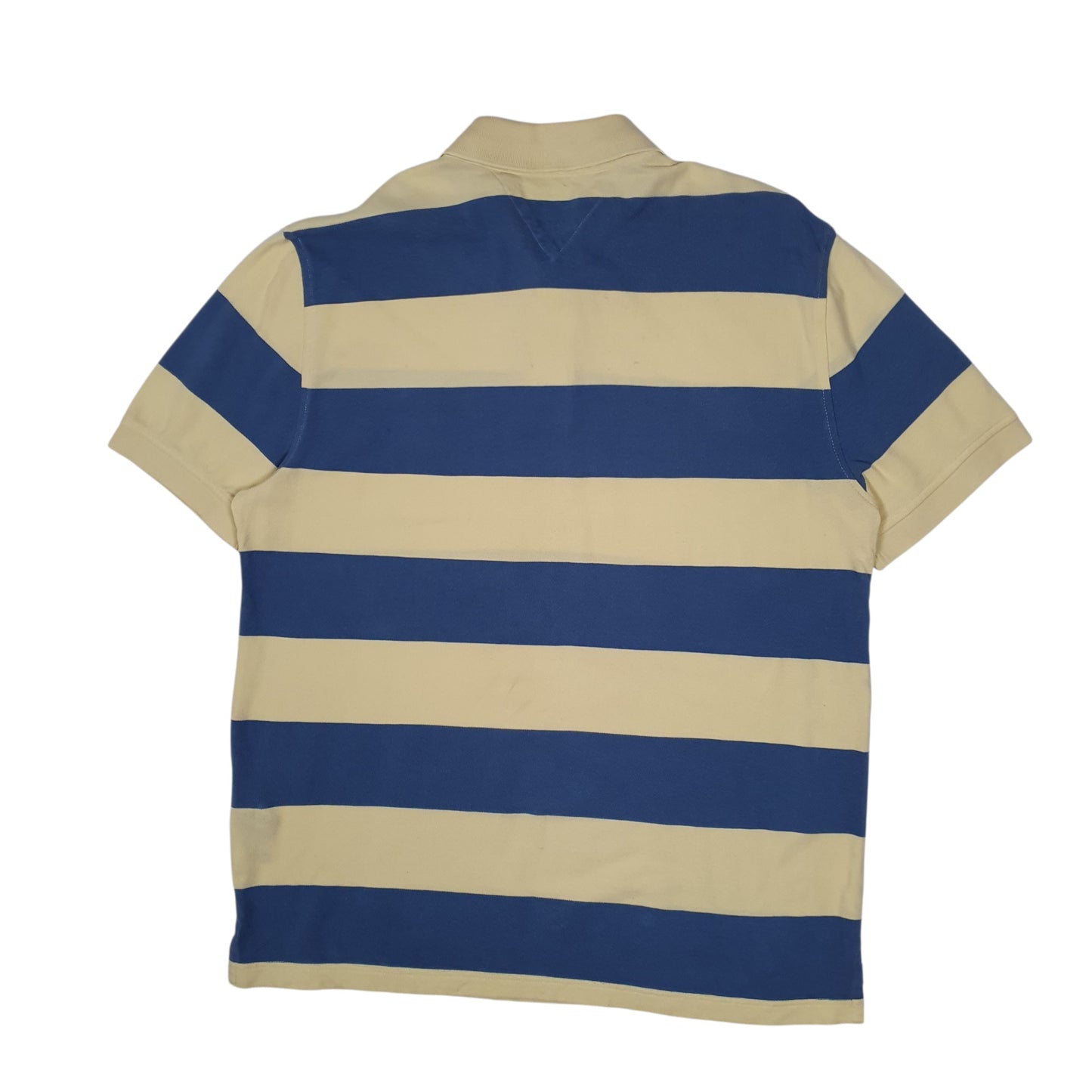 Mens Yellow Tommy Hilfiger  Hoodie Polo Shirt