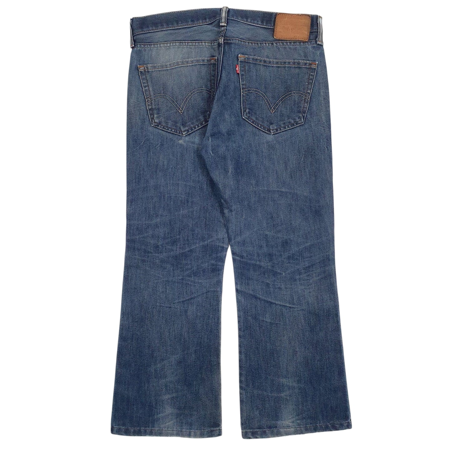 Mens Blue Levis Distressed  Jeans