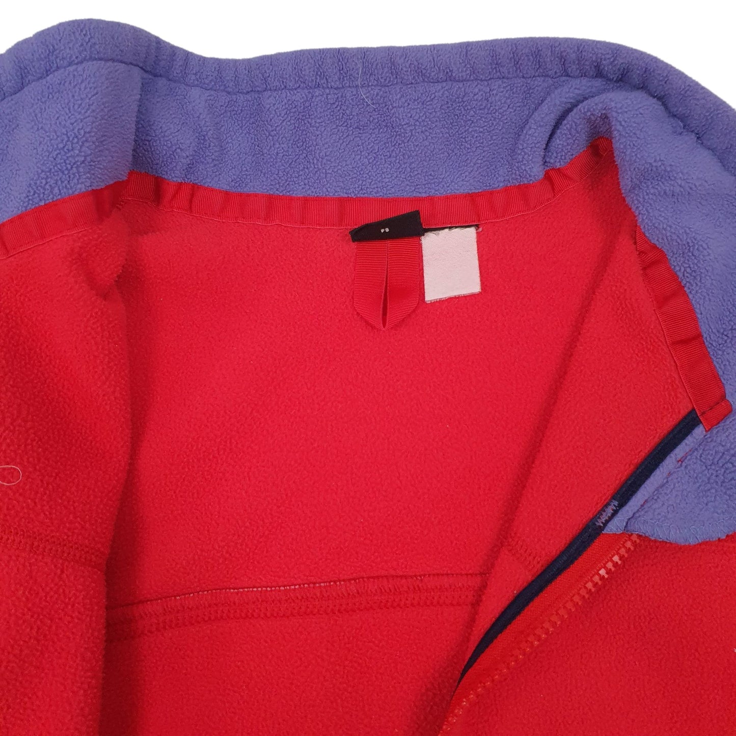 Womens Red Patagonia Vintage Full Zip Jumper