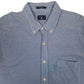 Mens Blue GANT Tee-Off Pique  Shirt
