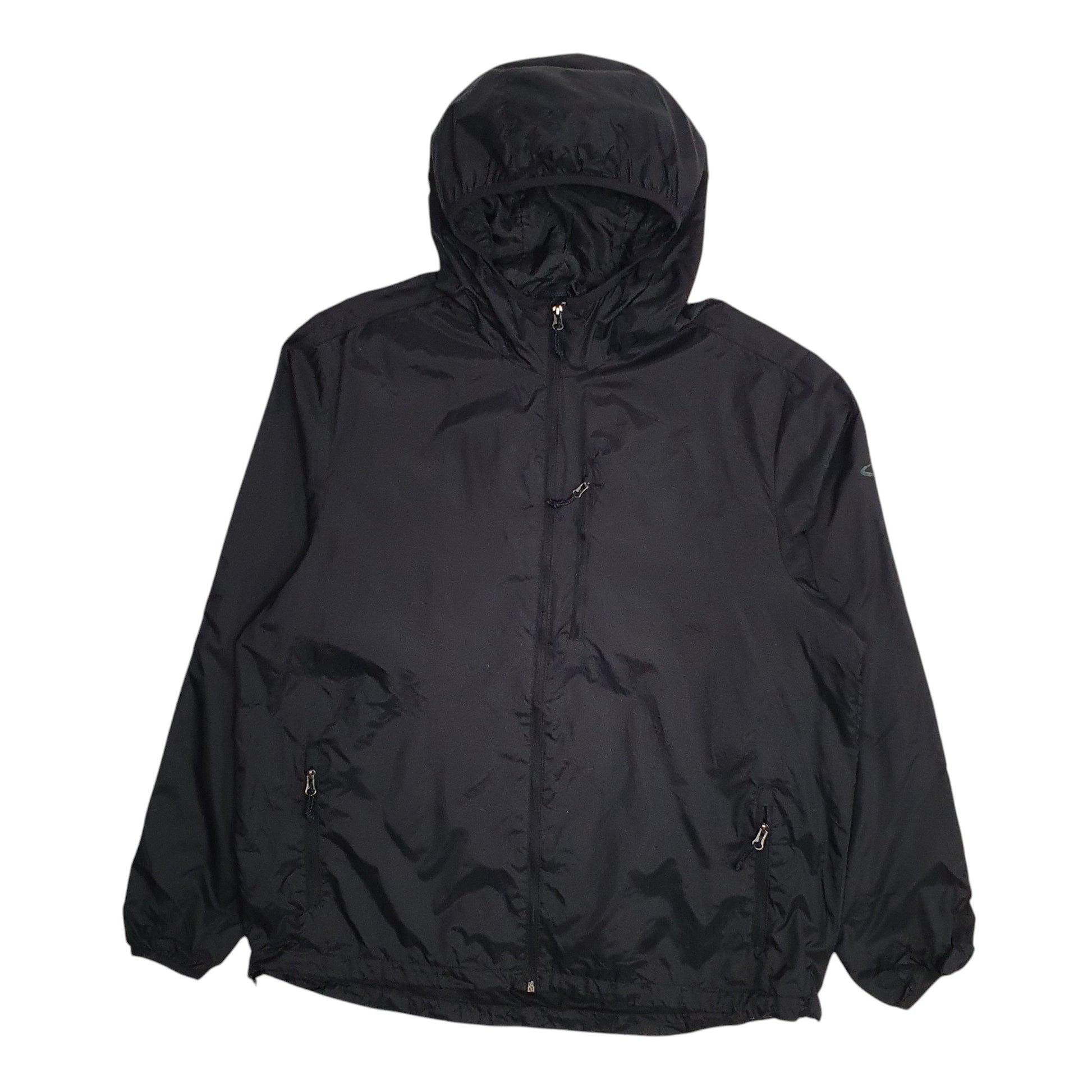 Mens Black Champion Hoodie  Coat