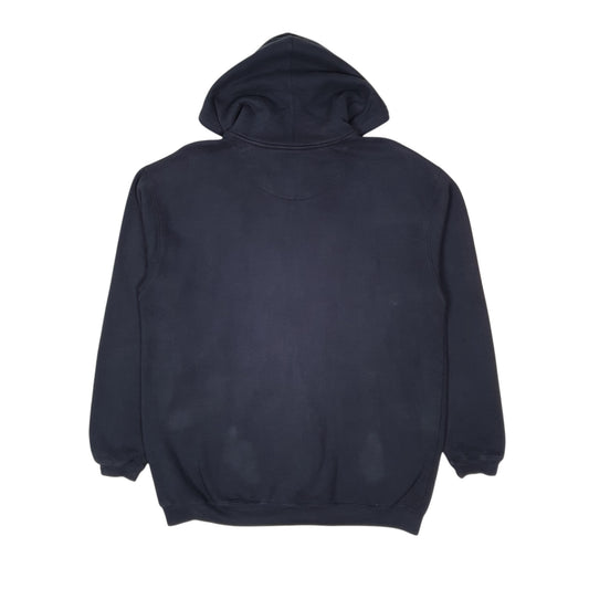 Mens Navy Dickies Hoodie Full Zip Jumper