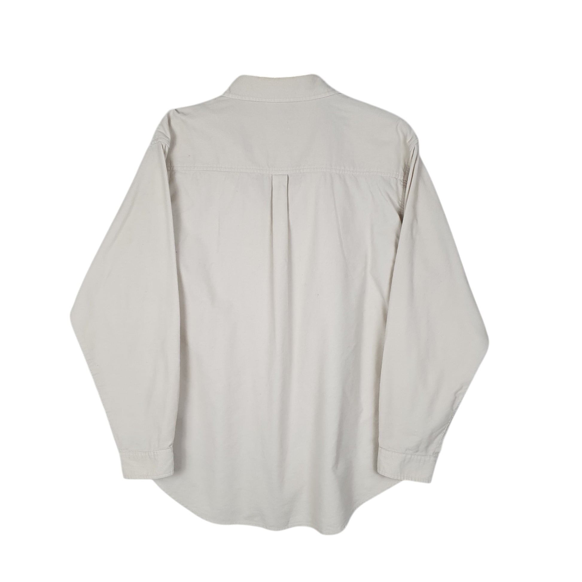 Mens Cream Izod Corduroy  Shirt