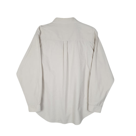 Mens Cream Izod Corduroy  Shirt