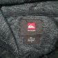 Mens Black Quicksilver Lightweight Hoodie Jumper