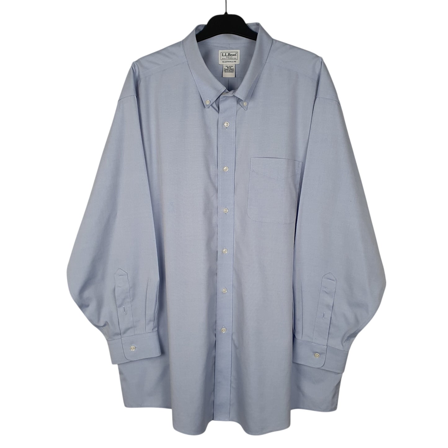 Mens Blue L.L.Bean  Long Sleeve Shirt