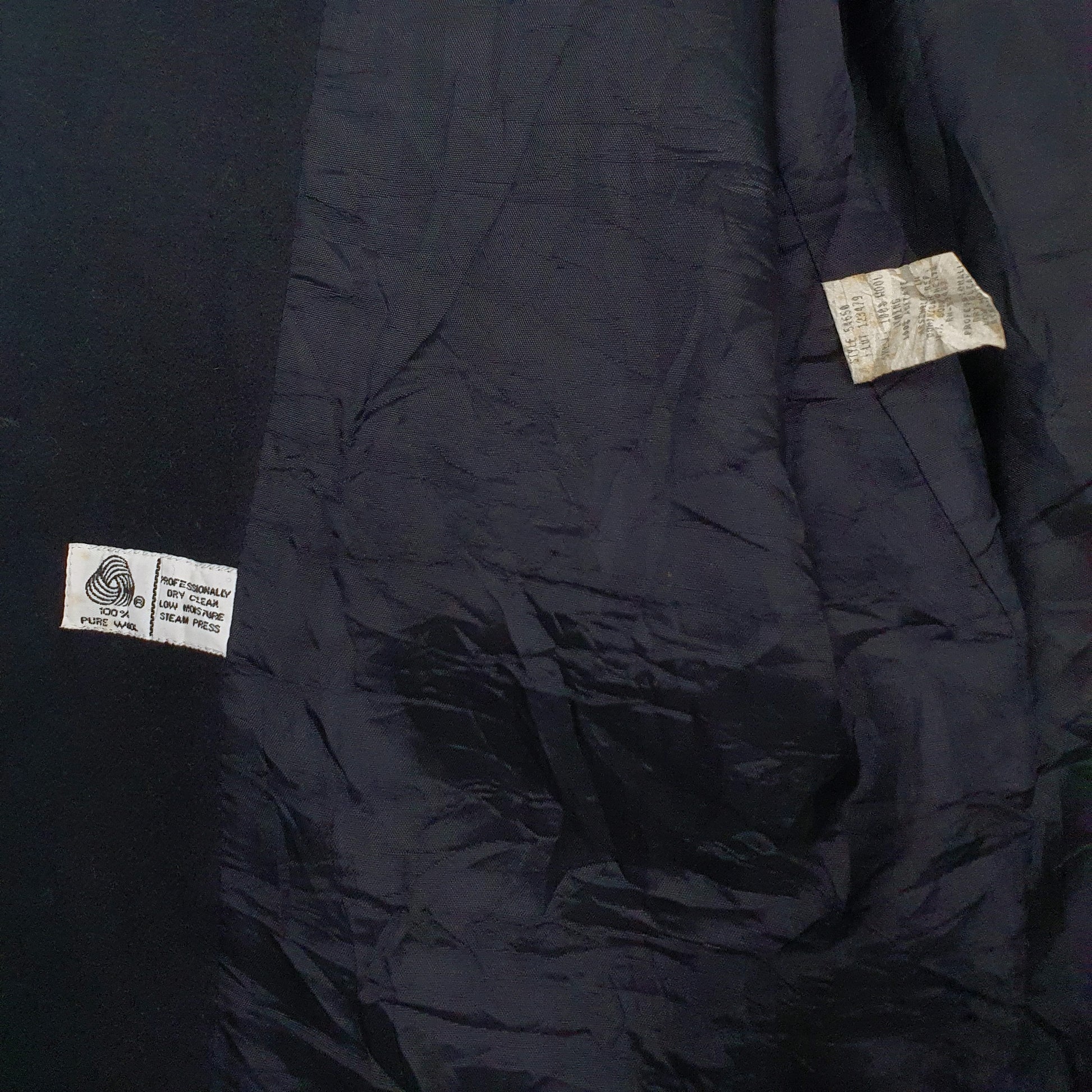 Mens Black Fundamental Things   Coat