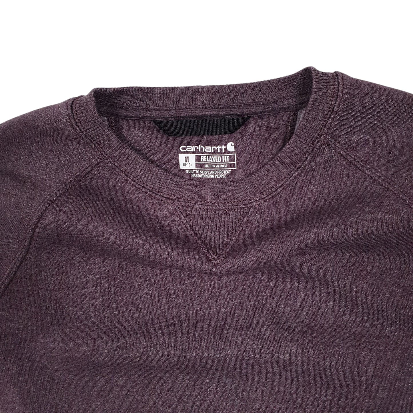 Womens Purple Carhartt  Crewneck Jumper