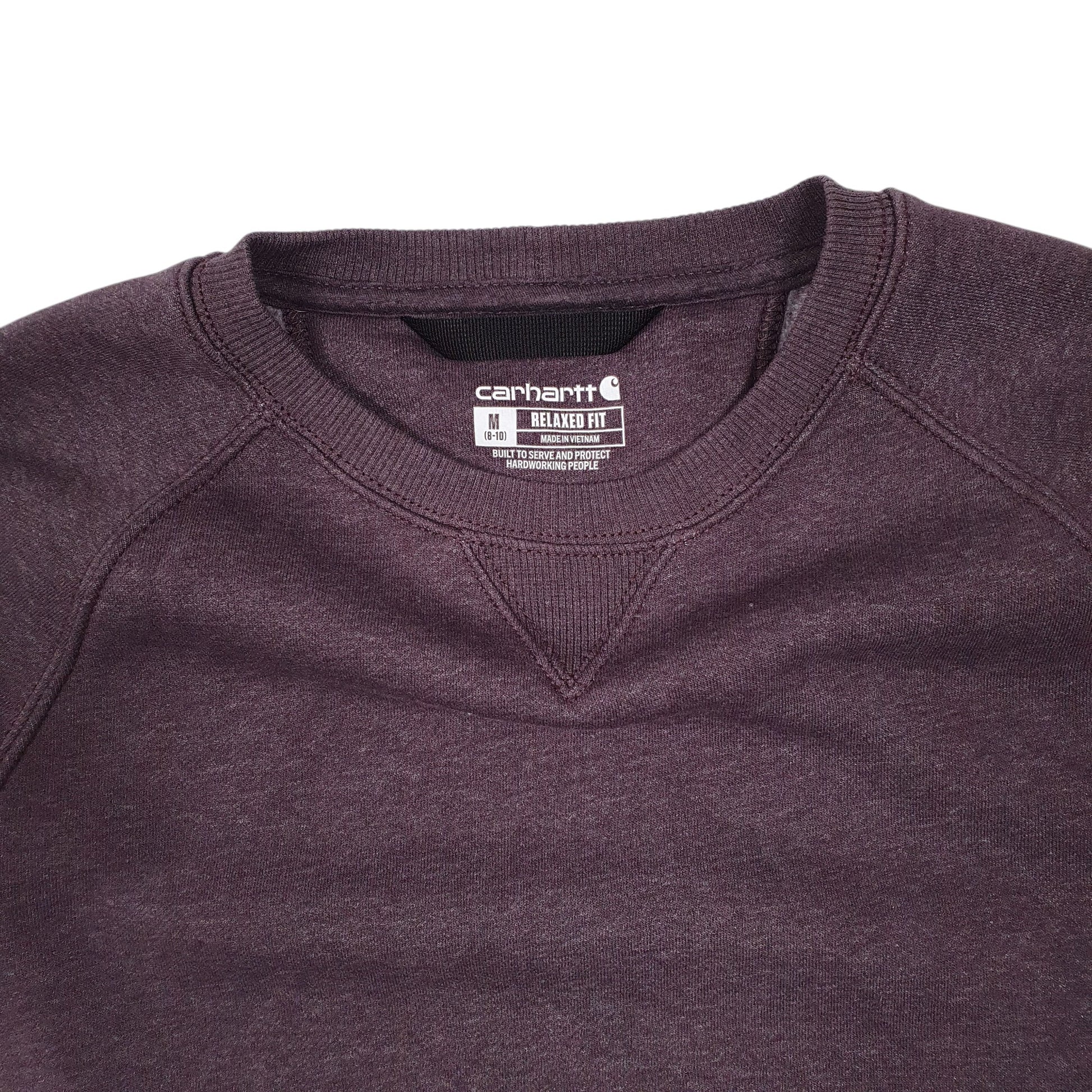 Womens Purple Carhartt  Crewneck Jumper