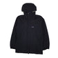 Mens Black Patagonia Storm Hooded  Coat