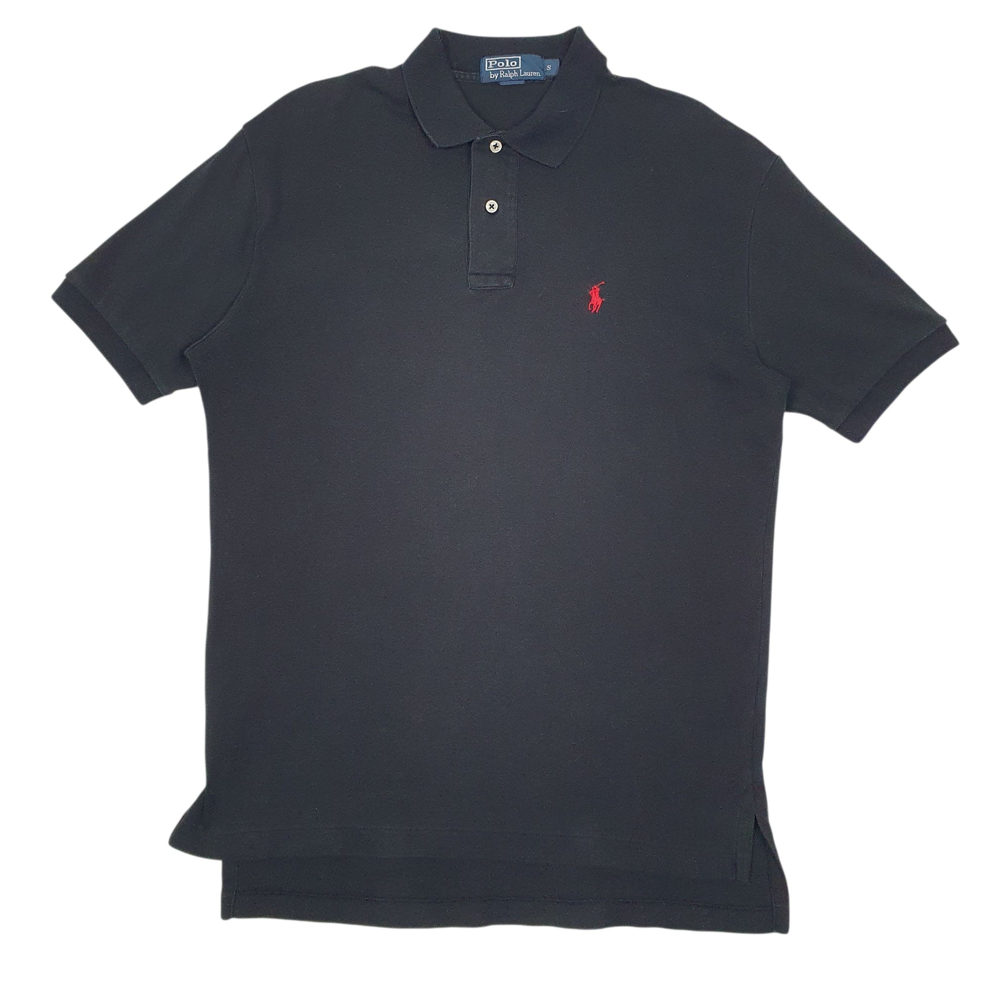 Mens Black Polo Ralph Lauren  Short Sleeve Polo Shirt