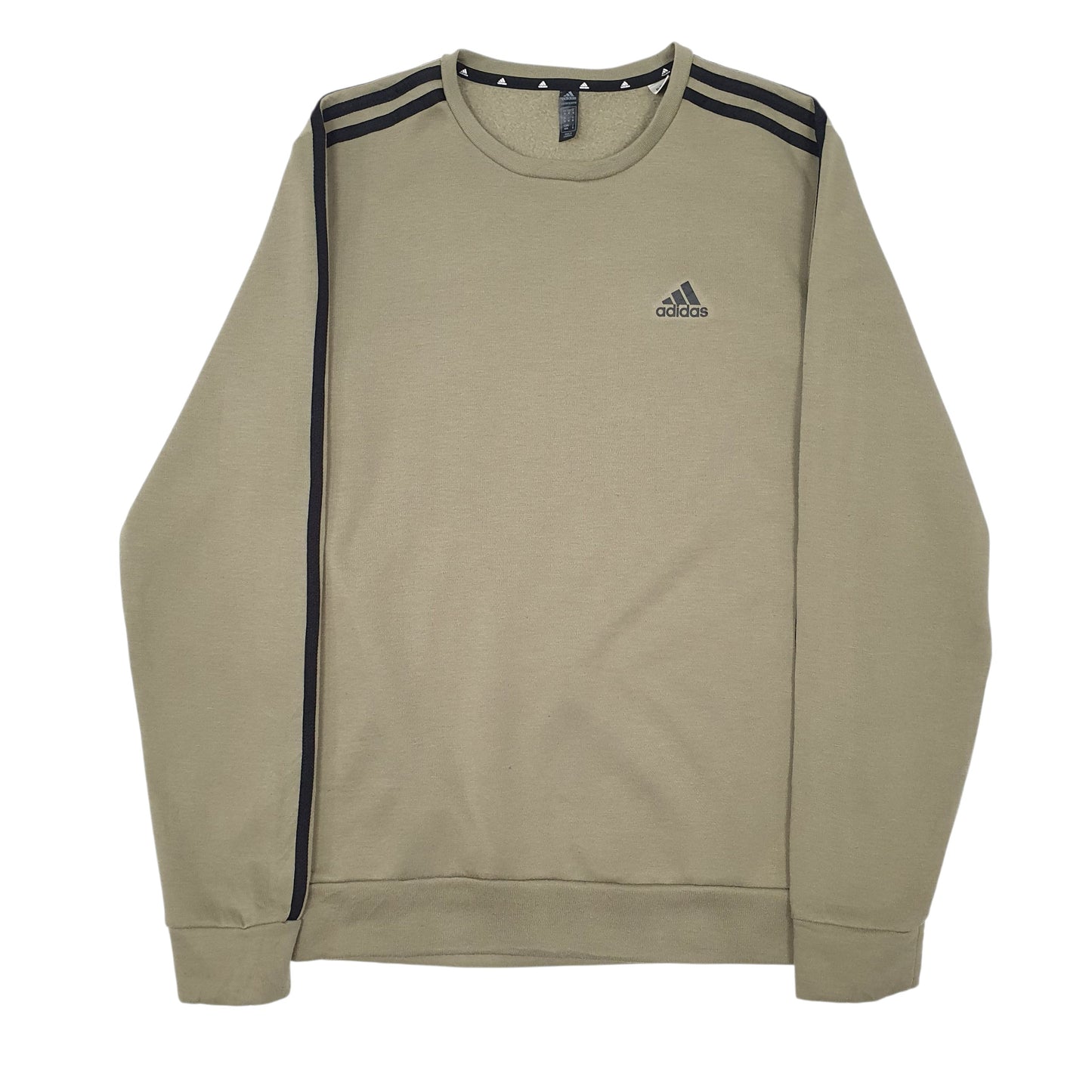 Mens Green Adidas  Crewneck Jumper