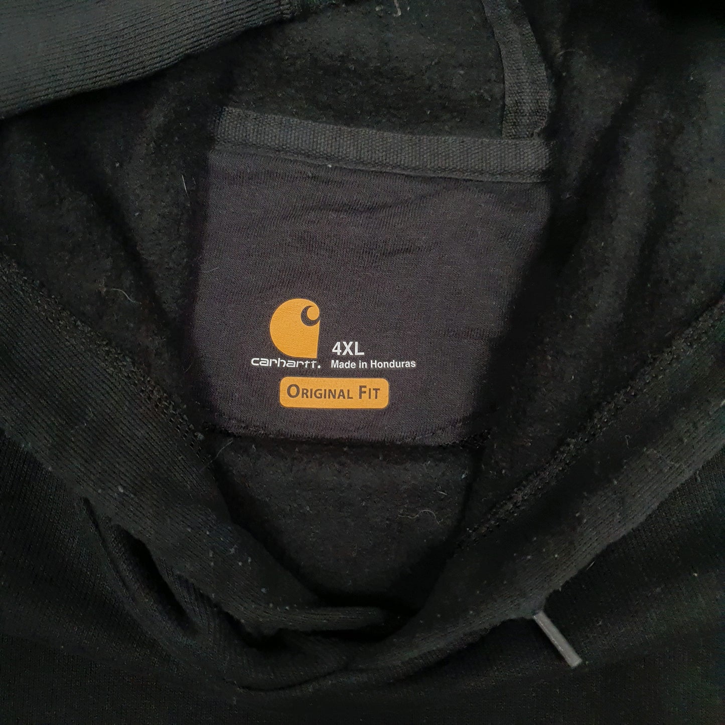 Mens Black Carhartt  Hoodie Jumper