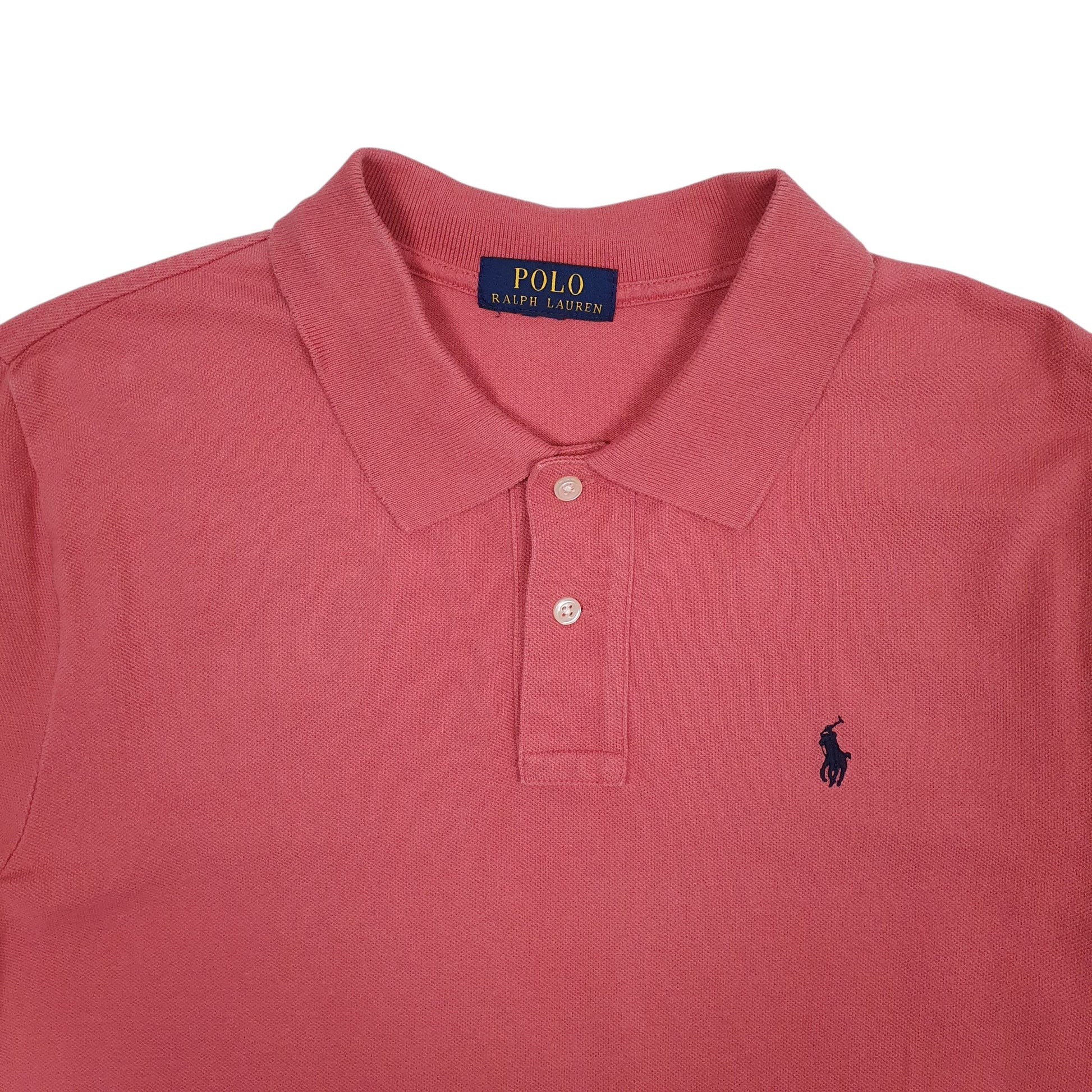 Mens Pink Polo Ralph Lauren   Polo Shirt