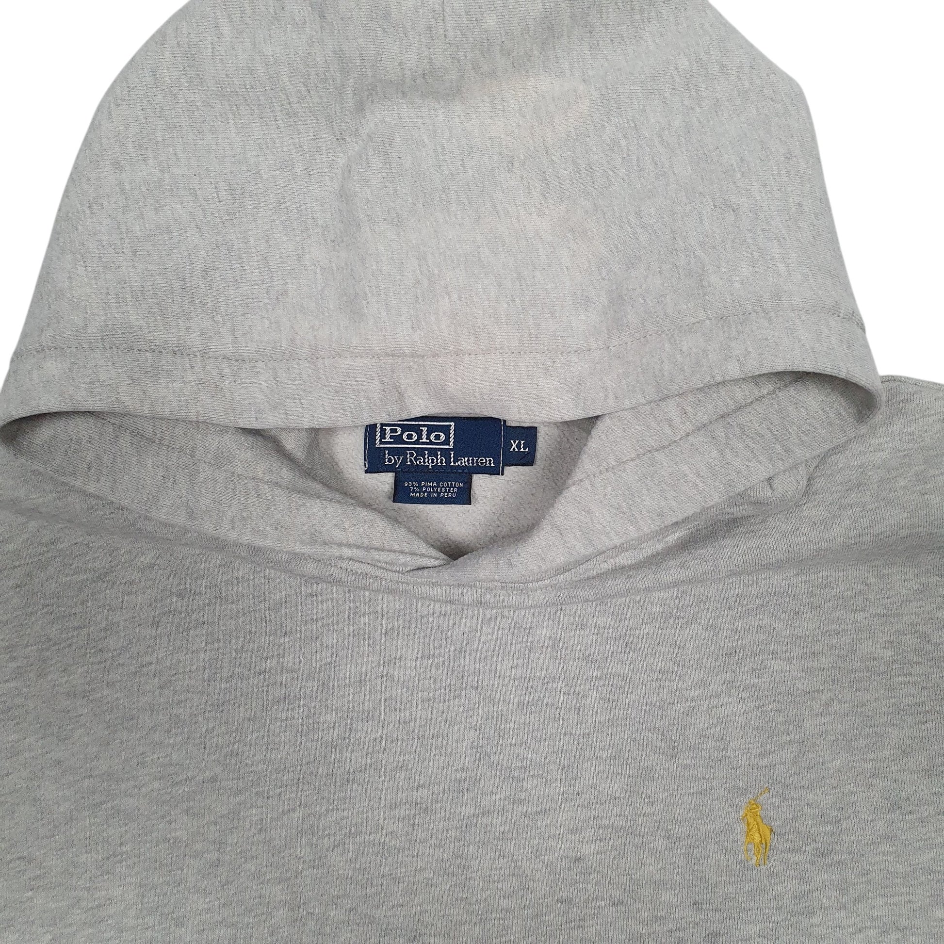 Mens Grey Polo Ralph Lauren  Hoodie Jumper