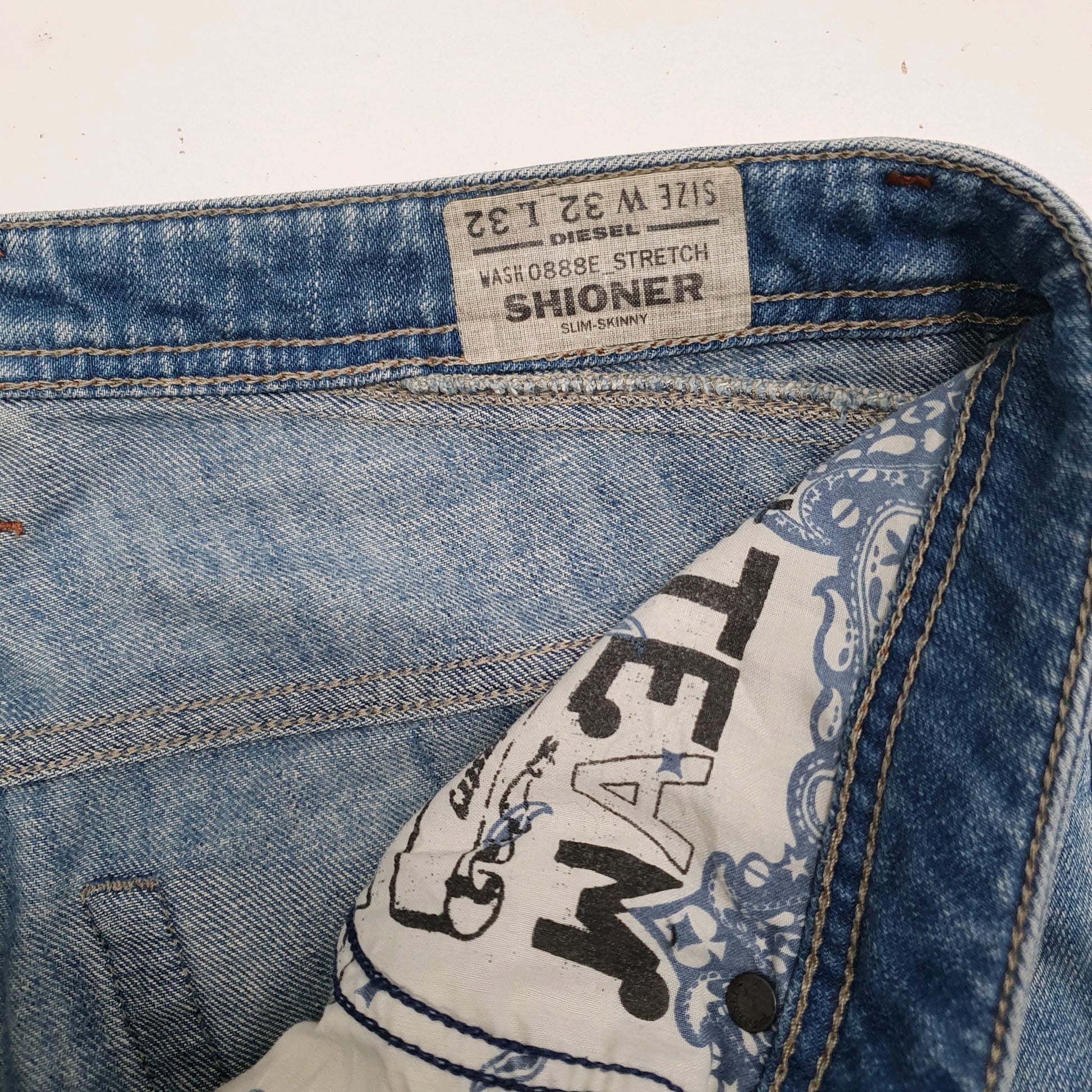 Mens Blue Diesel   Jeans