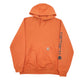 Mens Orange Carhartt  Hoodie Jumper