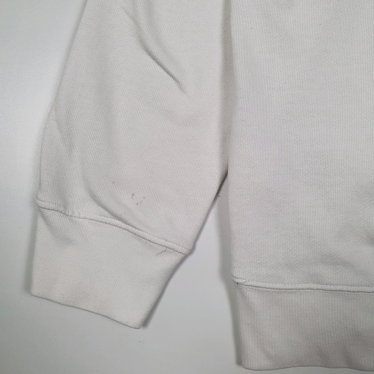 Mens White Levis  Hoodie Jumper