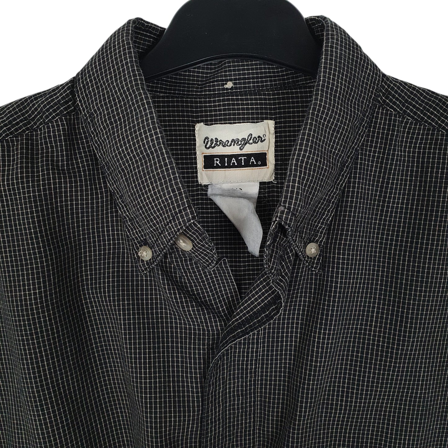Mens Grey Wrangler Riata  Shirt