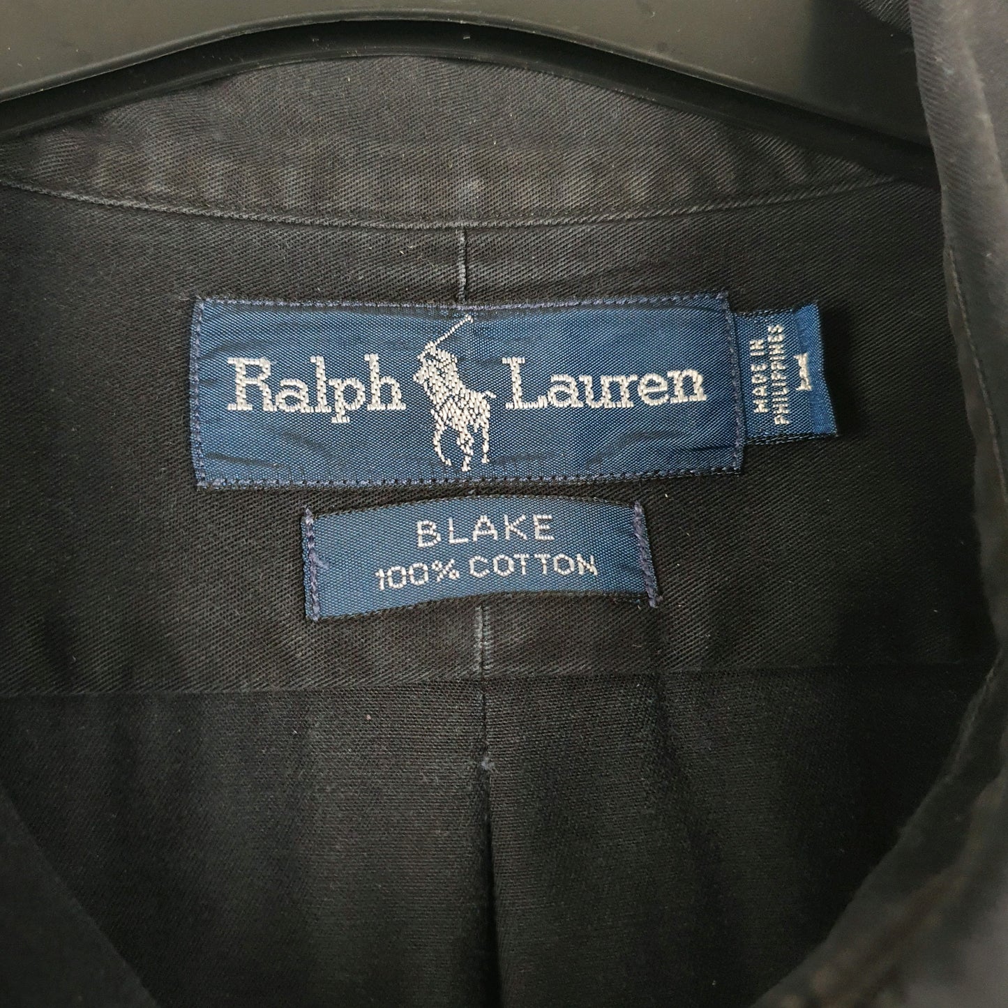 Mens Black Ralph Lauren   Shirt