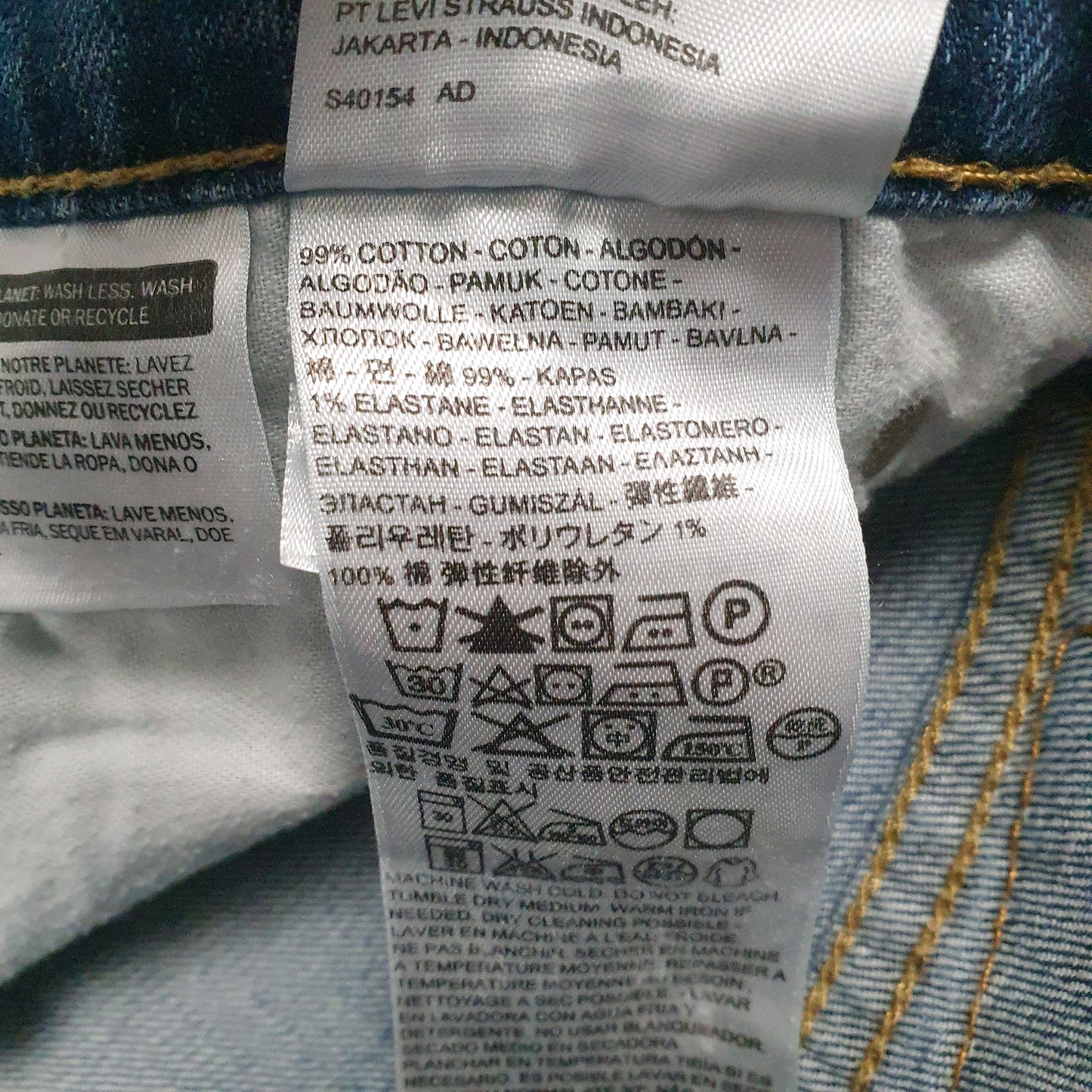 Mens Blue Levis   Jeans
