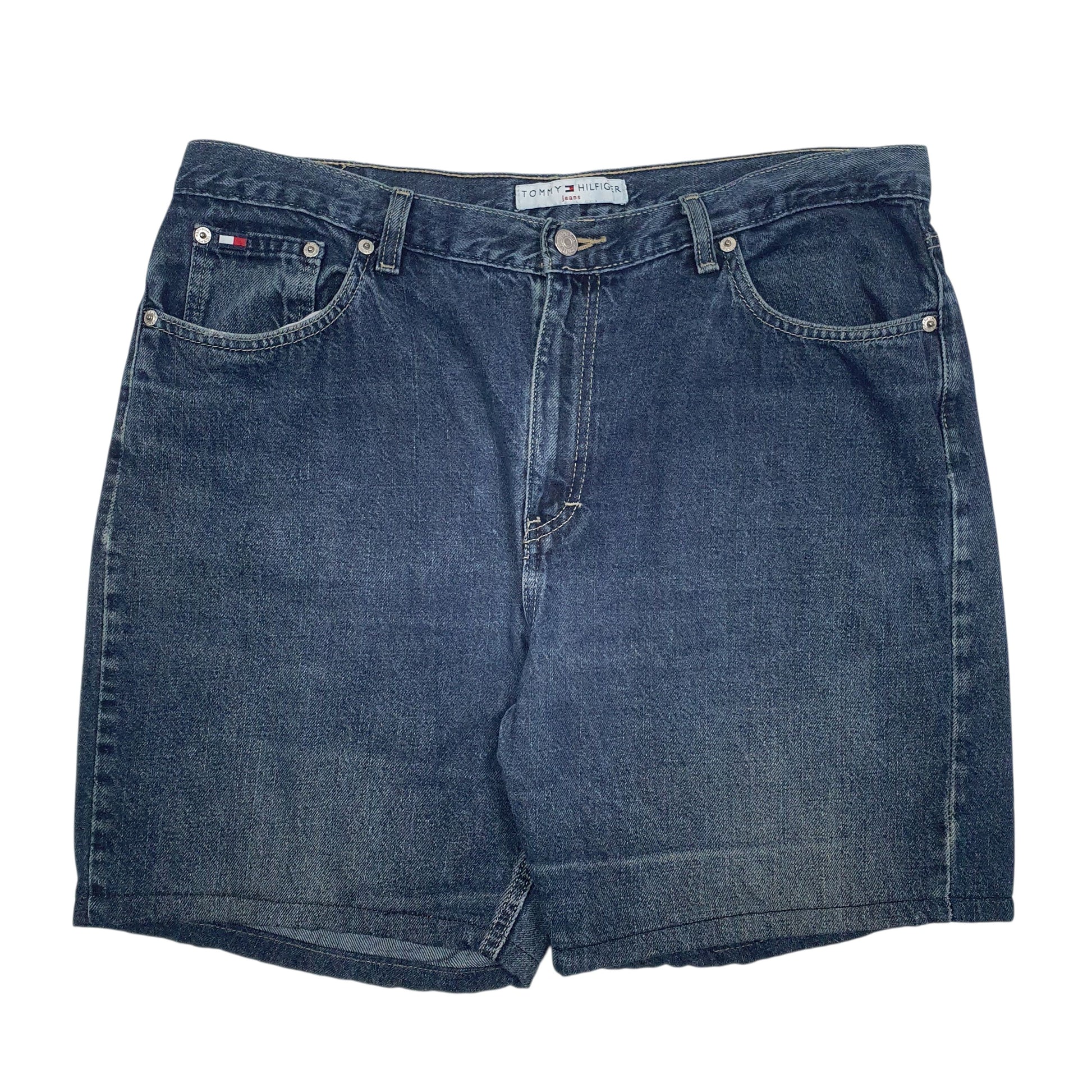 Womens Blue Tommy Hilfiger  Denim Shorts