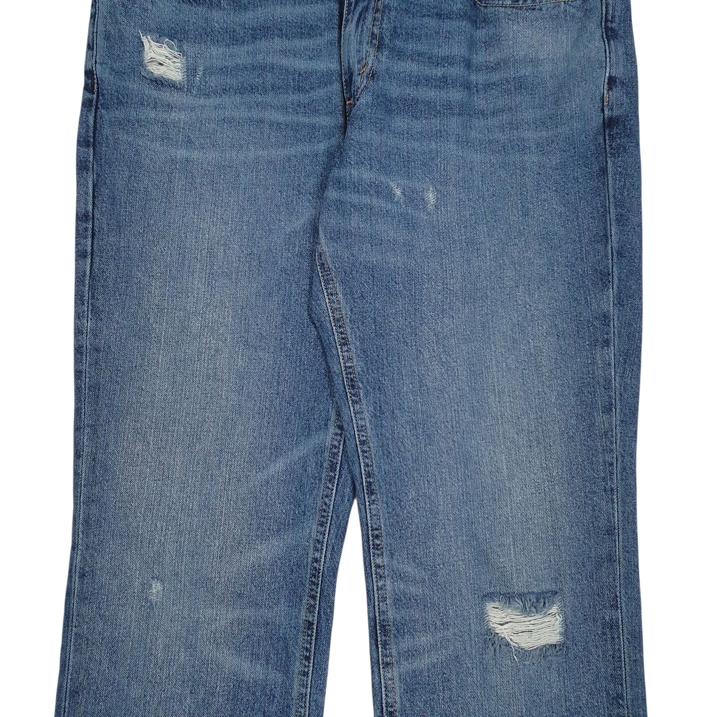 Mens Blue Levis Distressed  Jeans