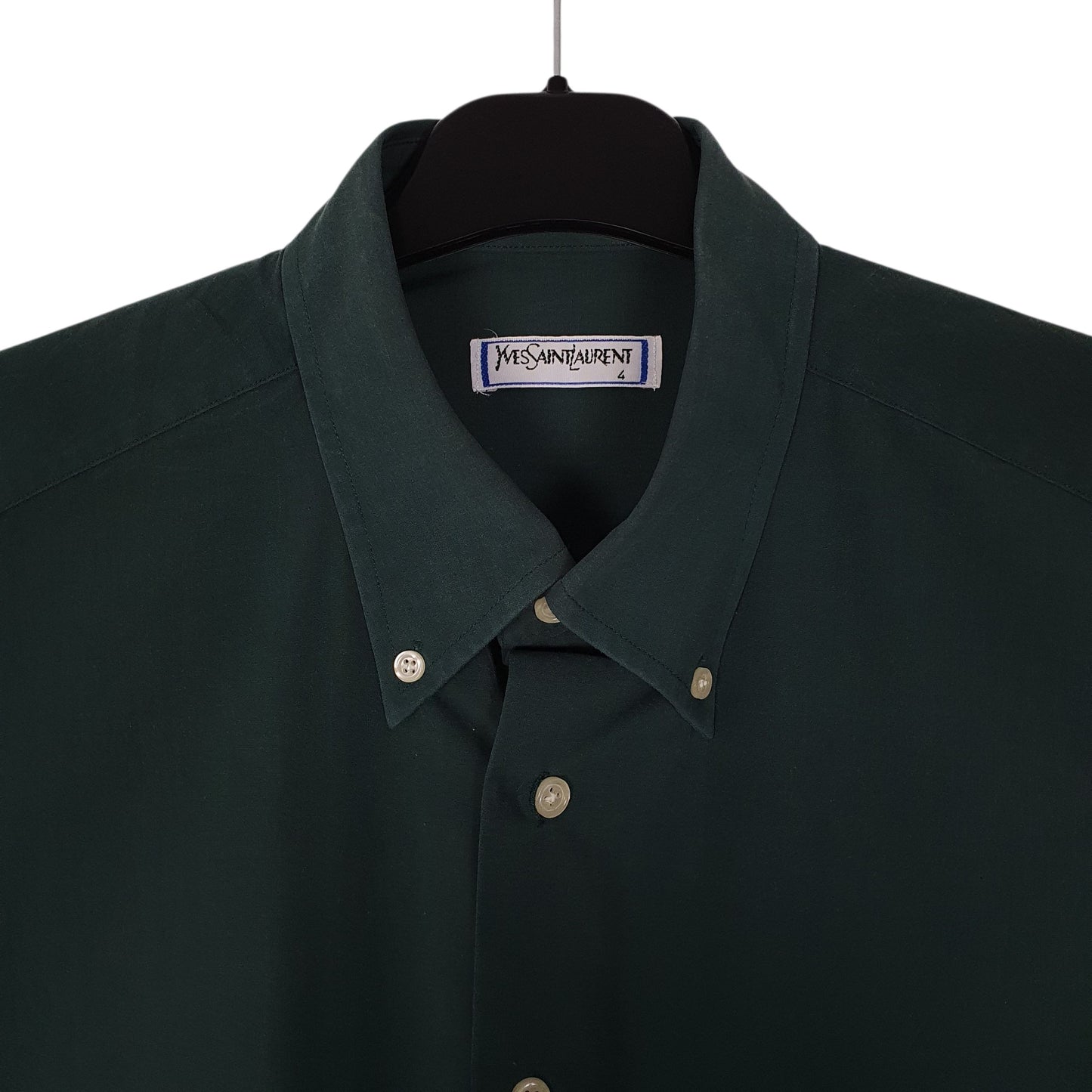 Mens Green Yves Saint Laurent   Shirt