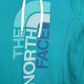 Womens Blue The North Face Spellout Hoodie Jumper