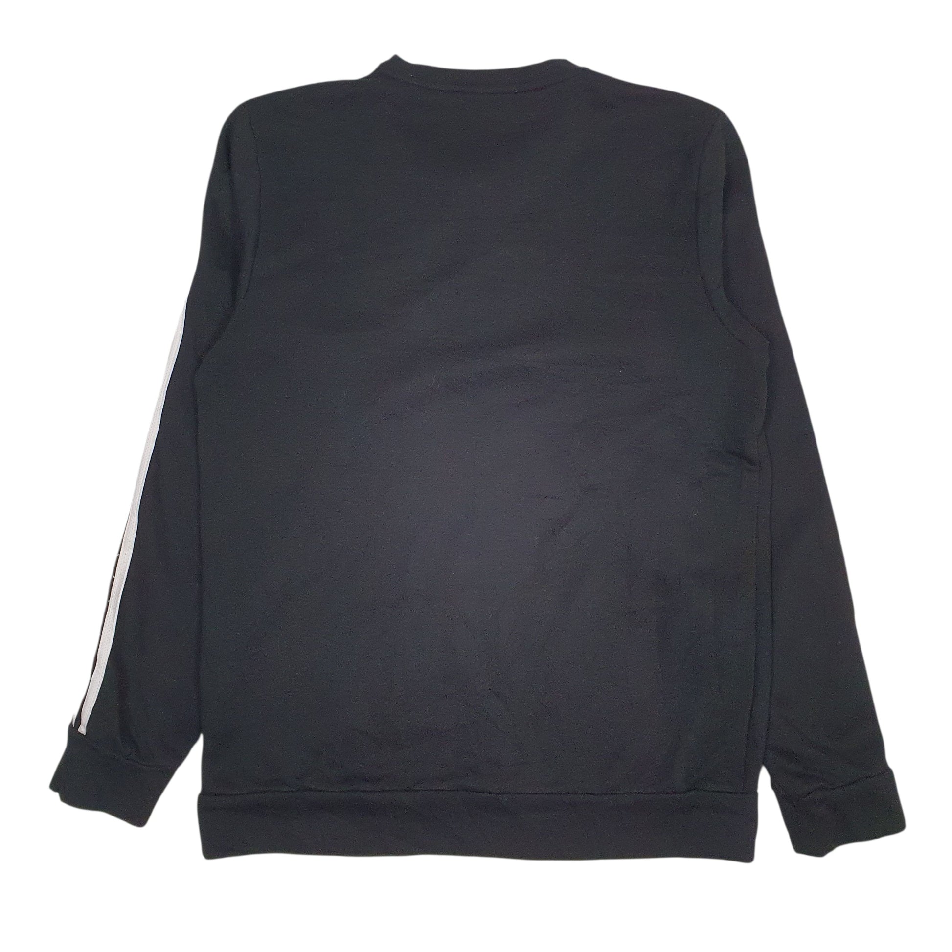 Mens Black Adidas  Crewneck Jumper