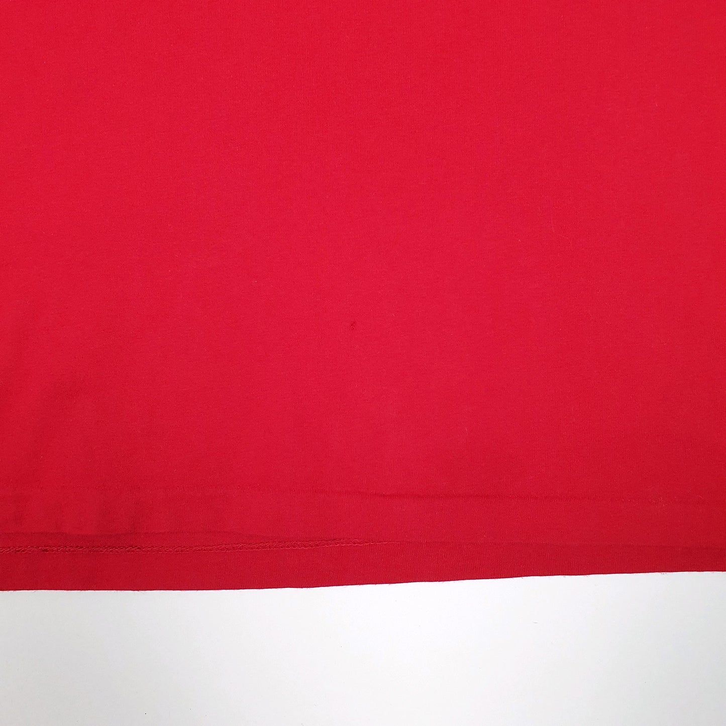 Mens Red Polo Ralph Lauren Polo Bear Football Quarter Zip T Shirt